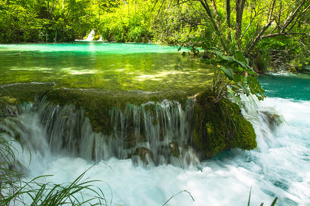 克罗地亚欧洲美丽自然的风景克图片