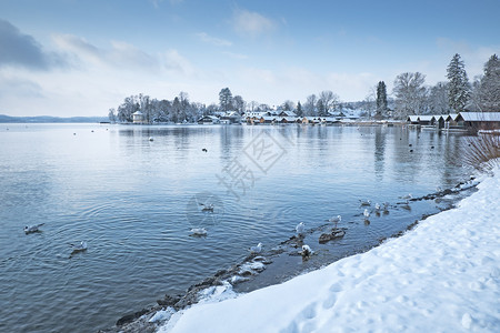Bavaria德国斯塔伦伯格湖的图象T图片