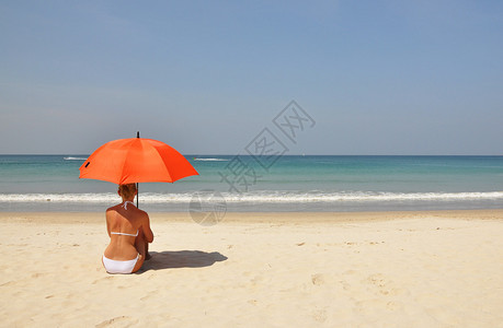 海滩场景泰国普吉岛图片