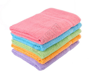 毛巾浴巾的背景图片