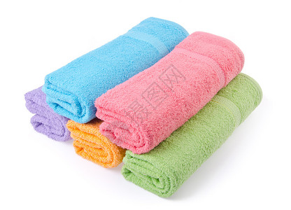 毛巾浴巾的背景图片