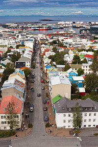 冰岛首都雷克雅未克图片