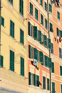 意大利著名的Liguria小镇Camogli典图片