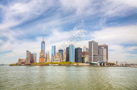 纽约城市风景在阳图片