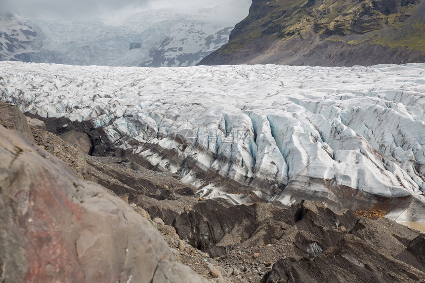 冰岛svinafellsjokull冰川图片