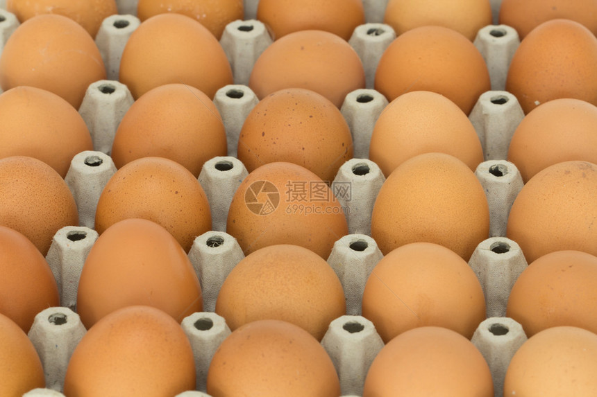 其他鸡蛋中间的黄色鸡蛋图片