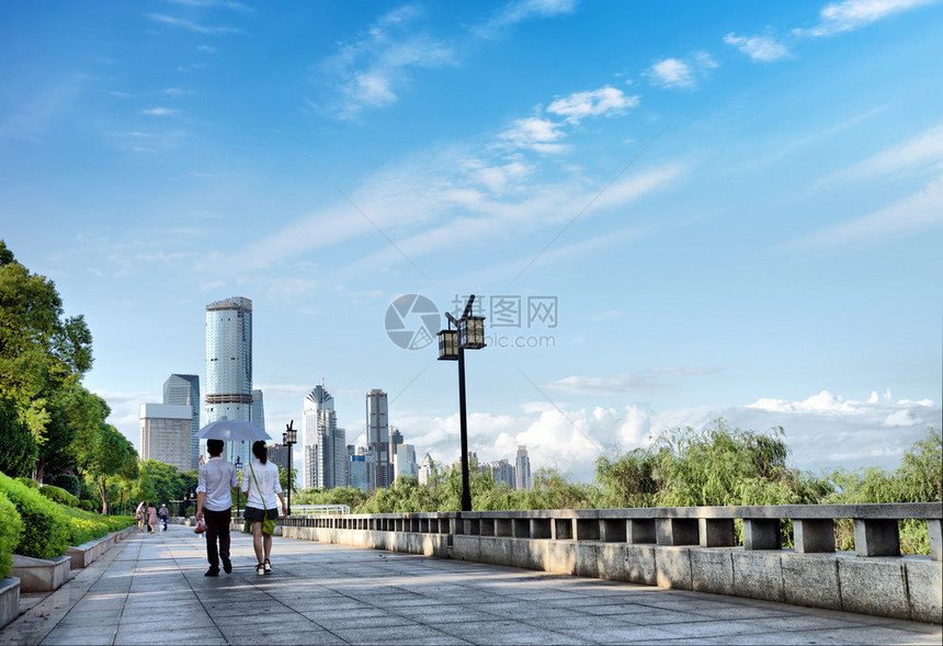 滨江城市景观南昌图片