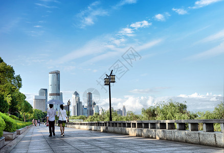 滨江城市景观南昌图片