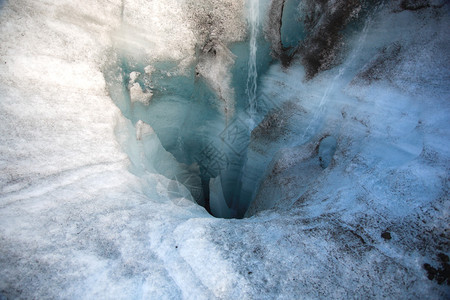 关闭融化的冰川岛图片