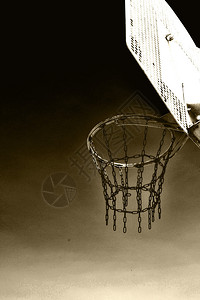 篮球框惠特链网背景图片
