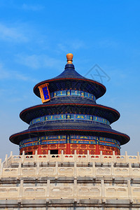 北京天坛蓝天图片