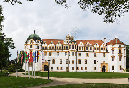 切勒城堡1292年及其位于德国汉诺威皇家室最美丽的城堡图片