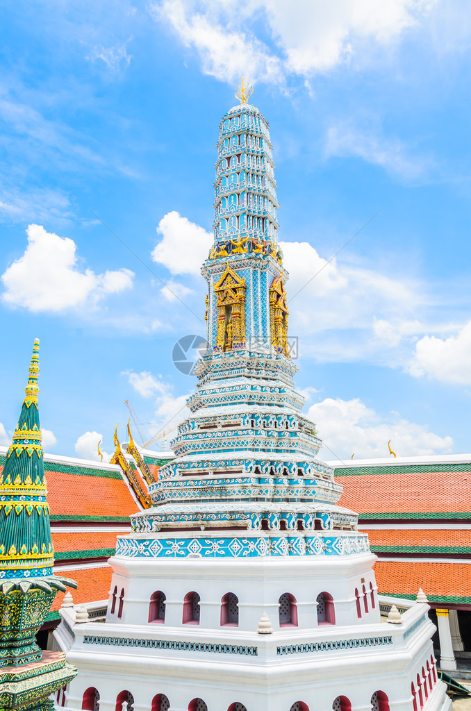 泰国曼谷翡翠寺地标图片