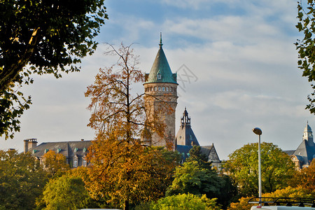 欧洲卢森堡的场景背景图片
