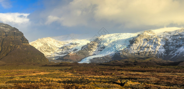 是冰岛最大体积最大的冰川图片