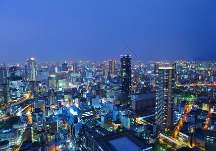 夜里大阪市图片