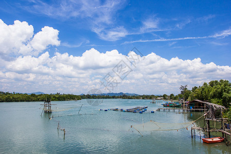 泰国南部的养鱼图片