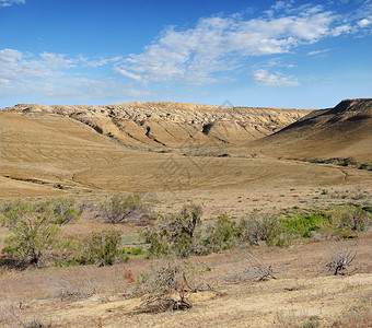 乌斯秋尔特东北部的沙勒卡尔努尔高原亚洲哈萨克斯坦图片