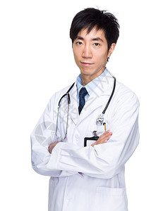 亚洲男医生肖像图片