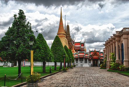 曼谷泰国寺庙建筑图曼图片