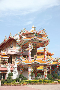 在寺庙泰国的雕塑图片
