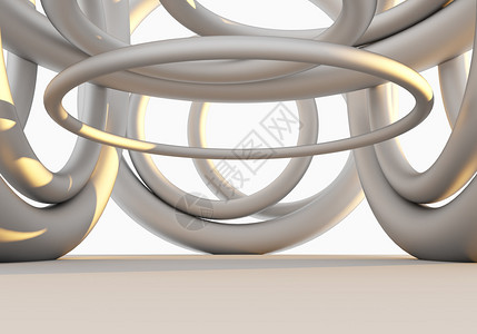 内部空抽象建筑圆形结构图片