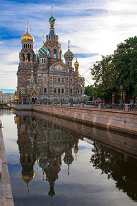 俄罗斯圣彼得堡救世主教堂血流成河俄图片