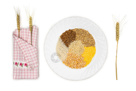 谷物玉米小麦荞麦小米黑麦图片