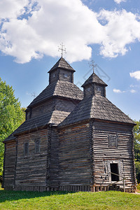 乌克兰Kysorichy村教堂图片