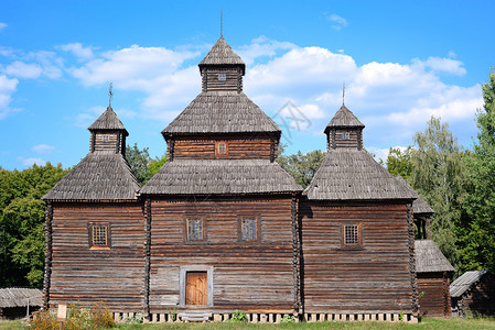 乌克兰Kysorichy村教堂图片
