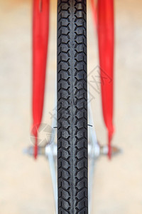自行车轮胎细节图片