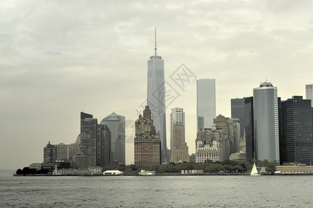 纽约市中心曼哈顿的景象图片