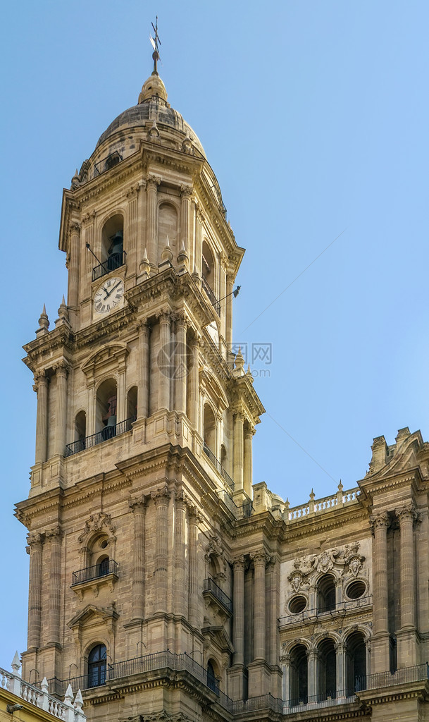 马拉加大教堂是西班牙南部安达卢西亚市马拉加市的一座文艺复兴教堂图片