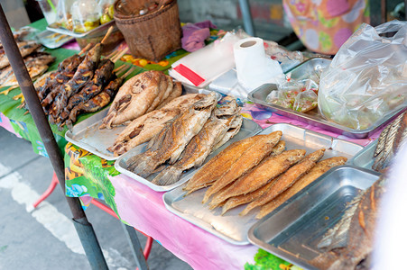 泰语街道食品摊位Ban图片