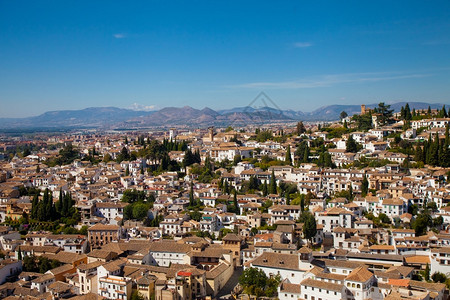 西班牙科尔多瓦市及周边地区全景图片