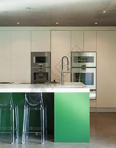 现代住宅室内家庭厨房图片