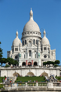 法国巴黎Montmartre圣图片