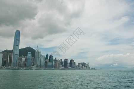 香港的高层建筑图片