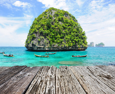 泰国美丽的无人居住的岛屿6月2图片