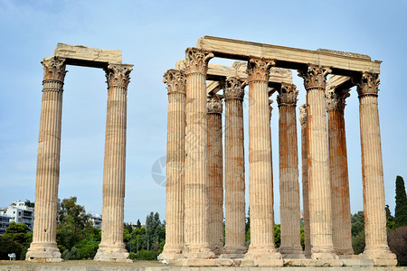 宙斯神庙雅典希腊图片