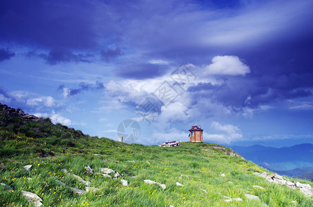 山区高原景观喀尔巴阡图片