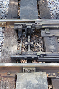 旧铁路轨道图片
