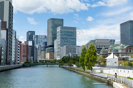 日本大阪建筑观图片