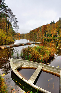 秋季美丽的瑞典自然景观图片