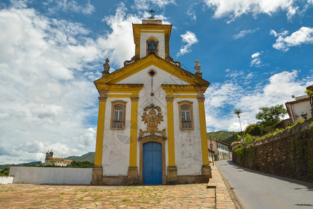 欧鲁普雷图历史小镇米纳斯吉拉斯州巴西世界遗图片