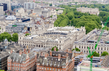 英国伦敦皇家税务和海关大楼空中观察图片