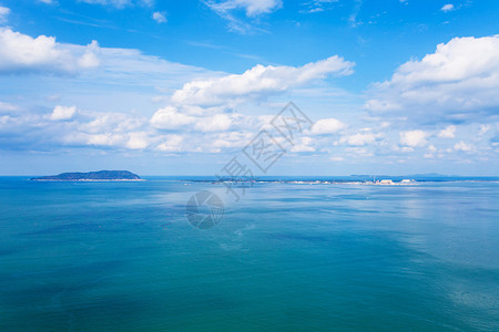日本博多湾海景图片