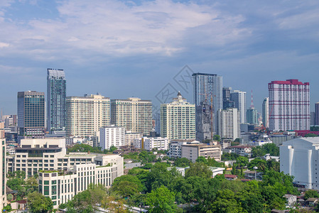 曼谷泰国公寓楼的景象单位图片