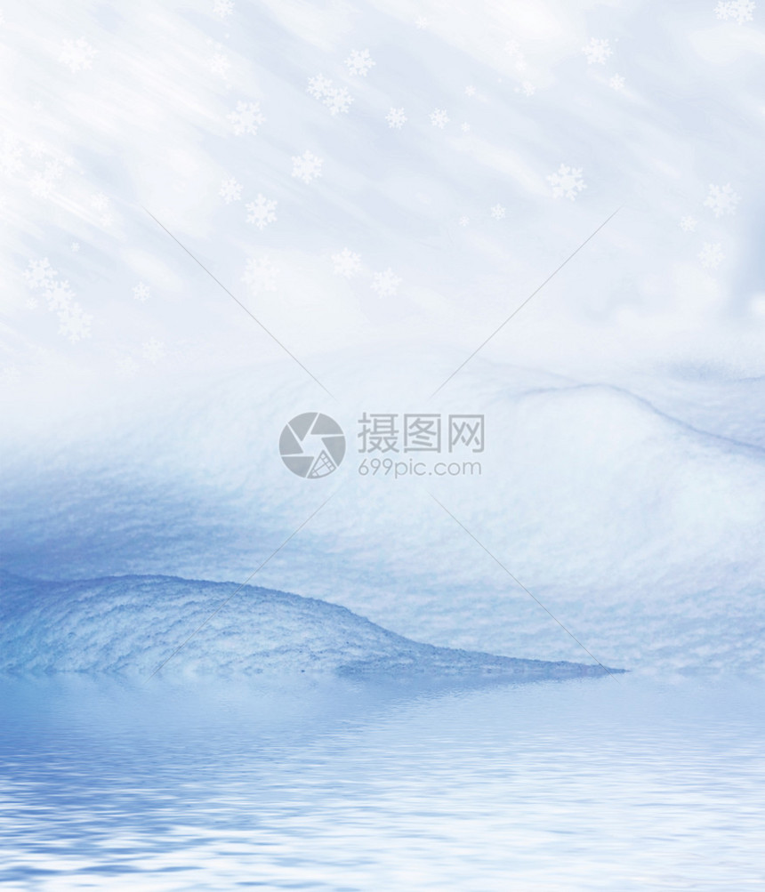雪的背景冬季景观图片