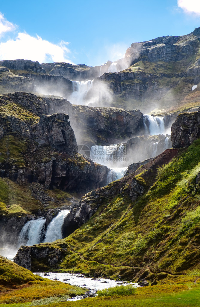 冰岛Klifbrekkufossar图片